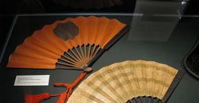 Japāņu fanu un to šķirņu vēsture Cīņas piederumi ir pagātnē
