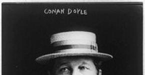 Romane von Arthur Conan Doyle.  Abenteuer von Sir Arthur.  Ausbildung und Berufswahl