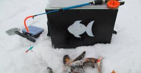 Realizarea unei cutii de pescuit de iarnă dintr-un congelator Realizarea unei cutii de pescuit